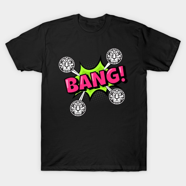 Jinrai: BANG! T-Shirt by Mister Jinrai